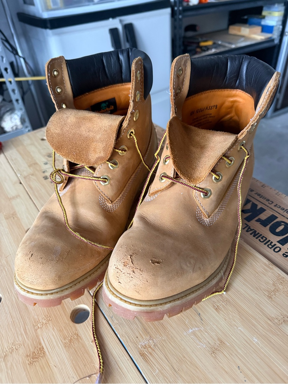 Timberland Men's Tan Leather Boots